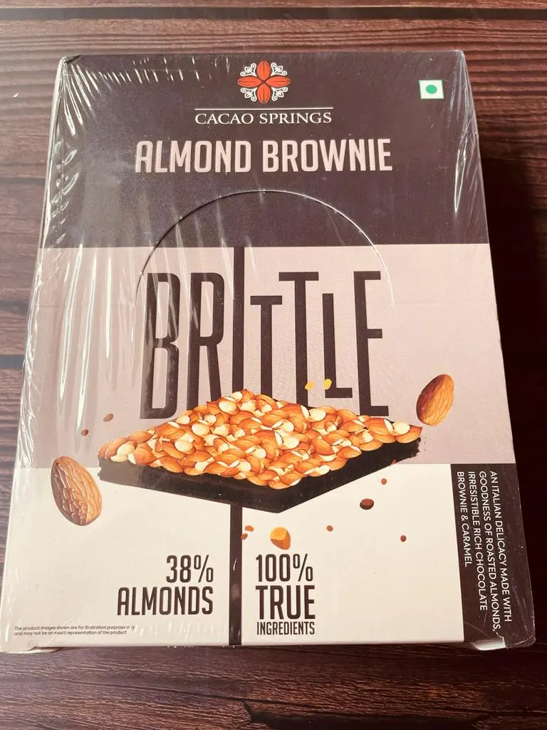 Almond Brownie Brittle (Pack of 3)
