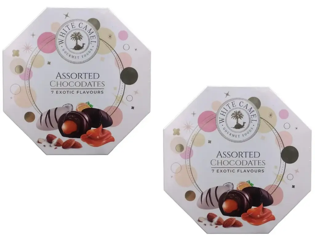 White Camel Chocolates Dates