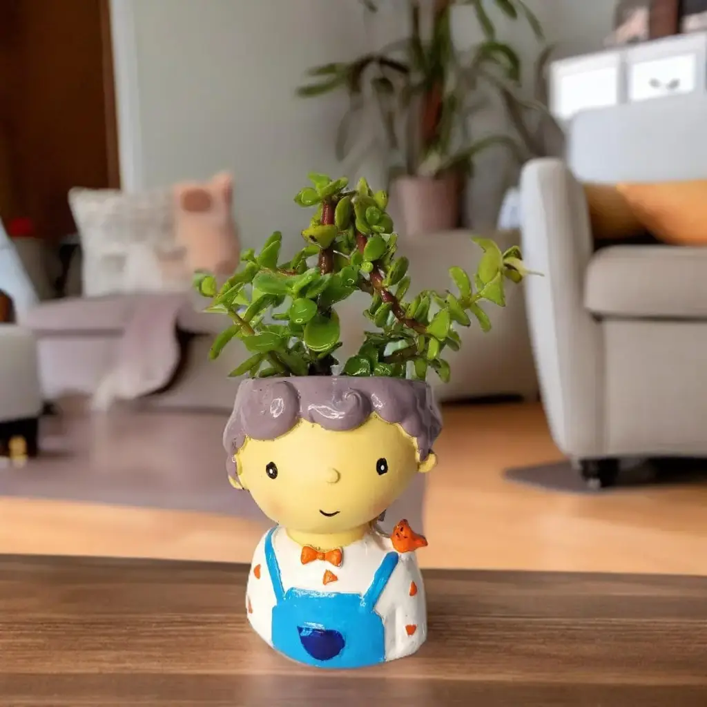 Hand painted Plant pot (MOQ - 50pieces)