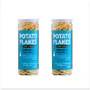 POTATO FLAKES - TANGY MASALA (50gm) (2Jar)