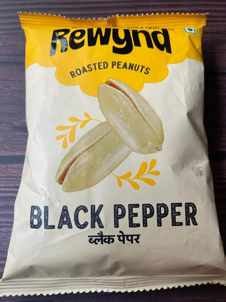 Roasted Peanuts Black Pepper (140gm)