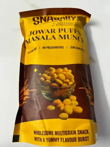 Snaqary Jowar Puffs Masala Munch (65gm)