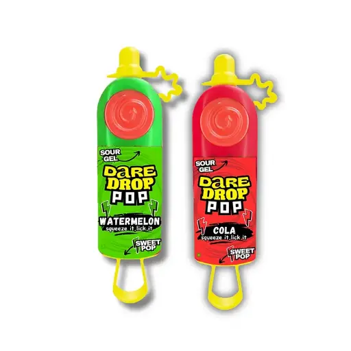 Dare Drop Pop - Cola + Watermelon Flavor - Pack of 6
