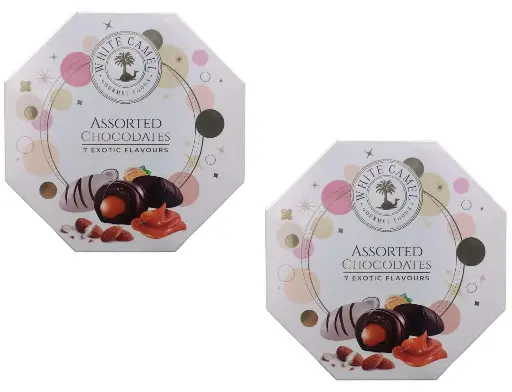 White Camel Chocolates Dates