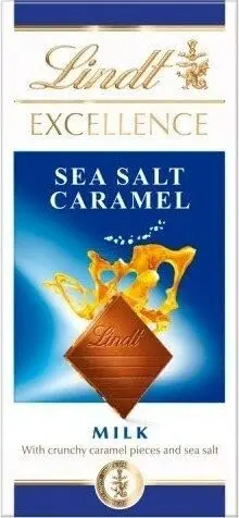 Lindt Excellence Sea Salt Caramel (100gm)