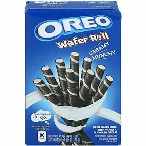 Oreo Wafer Roll Vanilla Flavored (54 gm)