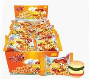 Gummi Burger (60 pcs packet,480gm)