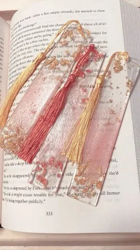 Resin Bookmark