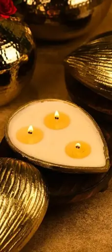 Copper Tin Candle