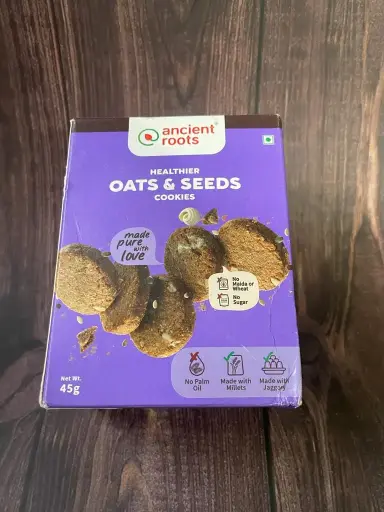 Oats & Seeds Cookies