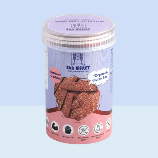 Beetroot Crackers (100gm)