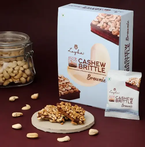 Cashew Brittle Brownie 12 pcs Box
