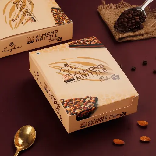 Almond Brittle Coffee 12 pcs box