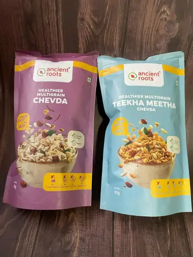 Healthier Multigrain Chevda & Healthier Multigrain Teekha Meetha Chivda