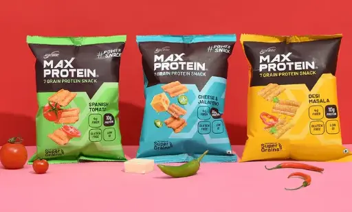 Desi Masala X1 (60g) | Cheese & Jalapeno X1 (60g) | Spanish Tomato X1 (60g) - Pack of 3 - 180g