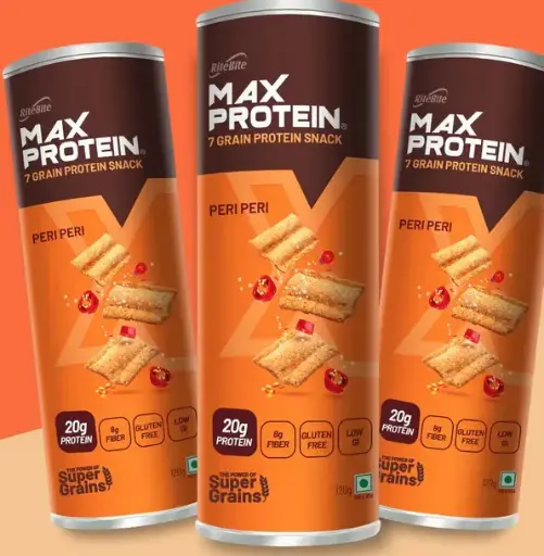 Max Protein Peri Peri Chips (Pack Of 3)