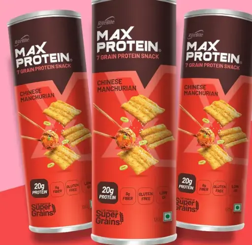 Max Protein Chinese Manchurian Chips (Pack Of 3)