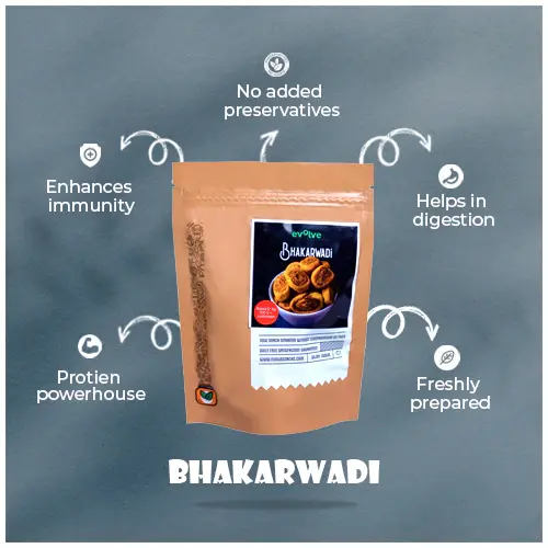 Baked Bhakarwadi (100gm)