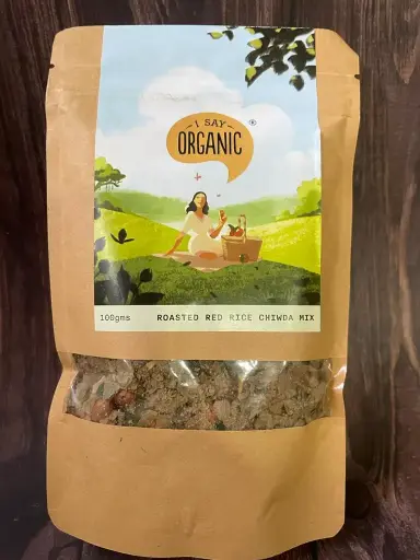 Roasted Red Rice Chiwda Mix (100gm)