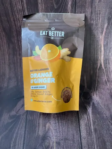 Orange & Ginger Ladoo (Pack of 20-200gm)