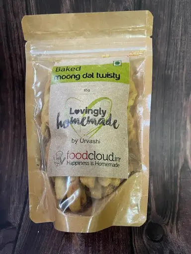 Baked Moong Dal Twisty